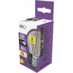 Emos LED žárovka Filament Mini Globe E27 4W=40W teplá bílá Z74240 – Hledejceny.cz