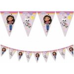 Vlaječková girlanda Gábinin kouzelný domek 2,3 m – Zboží Dáma