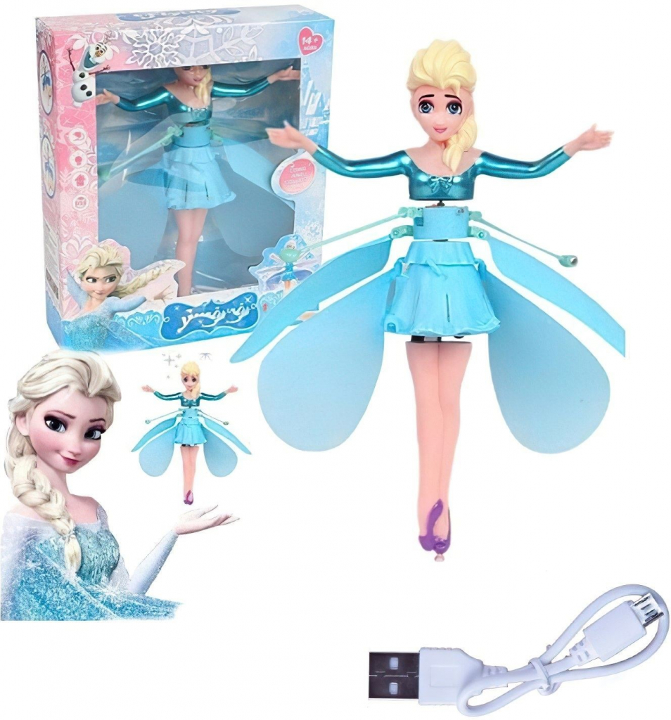 bHome Létající postavička Frozen Elsa 18cm