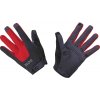 Rukavice na kolo Gore C5 Trail LF black/red