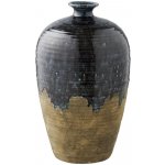 Nordic Living Tmavě modrá keramická váza Dahal 45 cm – Hledejceny.cz