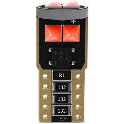Rabel T10 W5W Canbus 6 smd 3030 červená – Hledejceny.cz