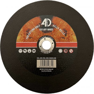 Hell Bells Řezný kotouč 230 x 2,5 x 22,2 mm HB23025 – Zboží Mobilmania