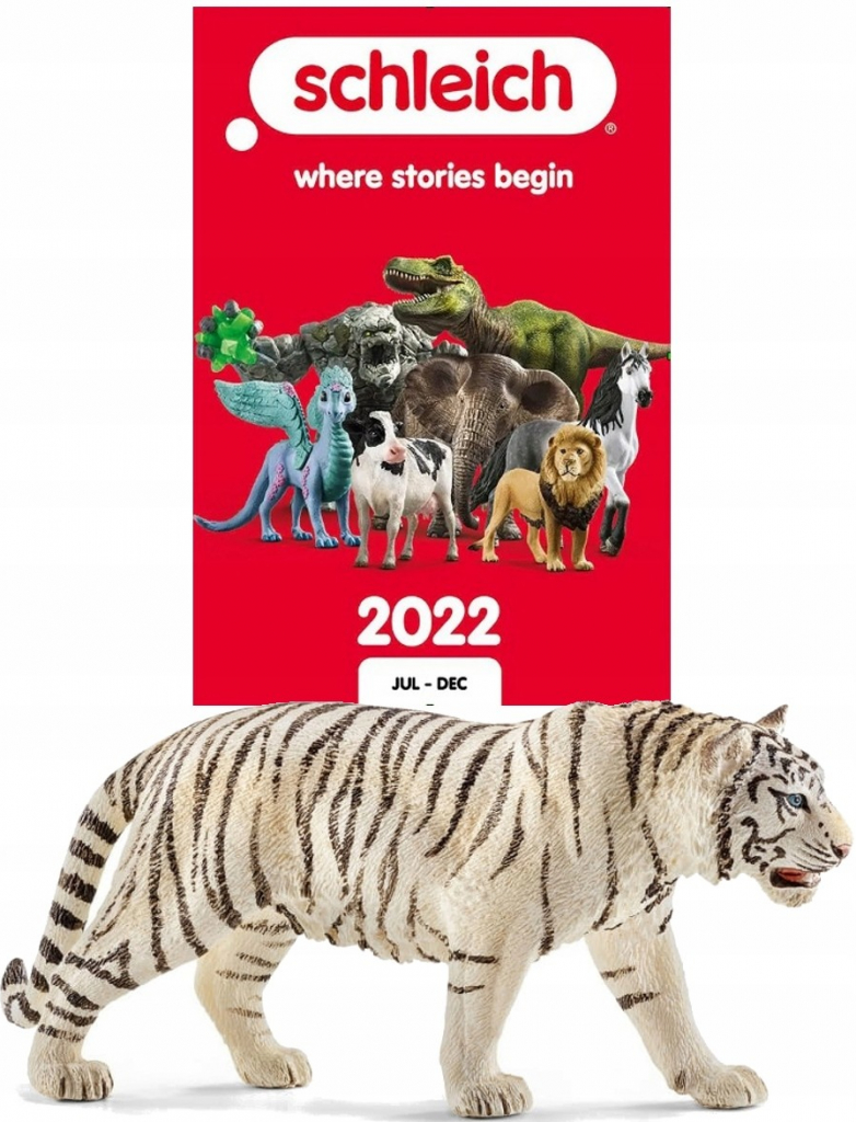 Schleich 14731 Tygr bílý