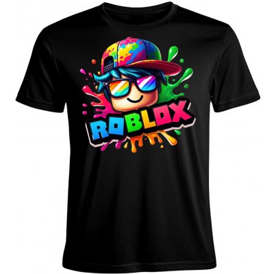 Tričko Roblox Color Splash Roblox černá – Zboží Mobilmania