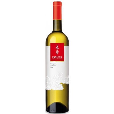 Vinařství Vašíček Sauvignon 2018 pozdní sběr polosuché 11,5% 0,75 l (holá láhev) – Hledejceny.cz