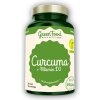 Vitamín a minerál GreenFood Curcumin + Vitamín D3 90 kapslí