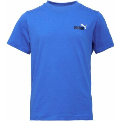 Puma ESSENTIALS 2 COLOR SMALL NO.1 LOGO TEE B Chlapecké triko, modrá, – Zboží Dáma