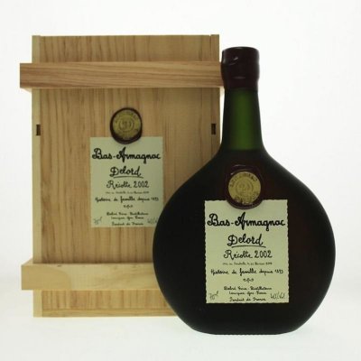 Armagnac-Delord Millésimés 2002 40% 0,7 l (dřevěná kazeta) – Hledejceny.cz