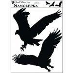 Anděl Samolepka siluety Typ: 1 ptáci 429 42x30cm – Sleviste.cz