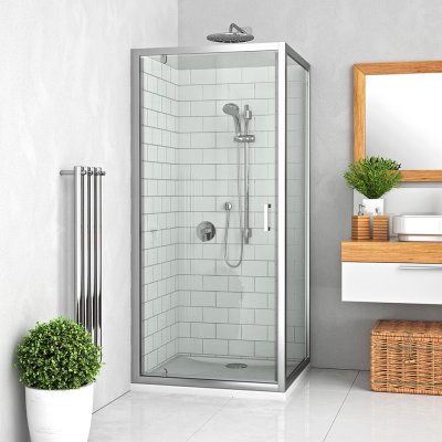 Roth LLDO1+LLB 90x75 cm, otevírací, Brillant / Intimglass, LLDO1/900_LLB/750_br_ig – Hledejceny.cz