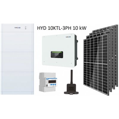 VSelektro Solární sestava Sofar Solar HYD 10KTL-3PH 10 kW BDU+AKU 15kWh, Počet FVP 22x450 Wp / 10,1 kWp Rozvaděč DC rozvaděč pro 2 stringy – Zboží Mobilmania