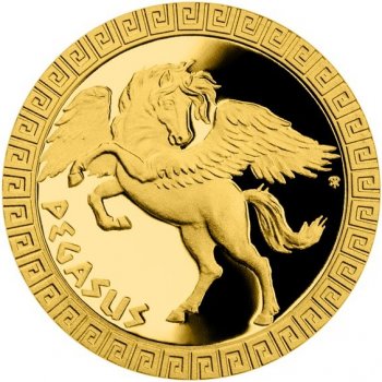 Česká mincovna zlatá mince Bájní tvorové Pegas 3,11 g