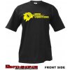 Pánské Tričko Teknoshop Hard Vibrations tekno tričko s potiskem pánské černé