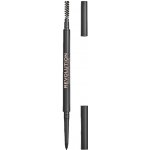 Makeup Revolution Precise Brow Pencil precizní tužka na obočí s kartáčkem Dark Brown 0,05 g – Zboží Dáma