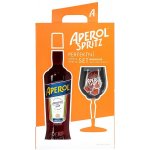 Aperol 11,0% 0,7 l (dárkové balení 1 sklenice) – Sleviste.cz