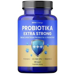 MOVit Energy probiotika extra strong 90 veganských tablet