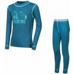 Sensor Double Face Set Adventure dětský triko dl.rukáv + spodky safír – Sleviste.cz