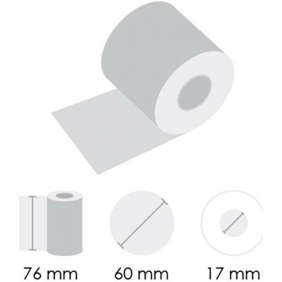 KRPA Kotoučky SOLO KRPAROLLS 76/60/17 (1ks) – Zboží Živě