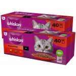 Whiskas klasický výběr ve šťávě pro dospělé kočky 80 x 85 g – Zboží Mobilmania