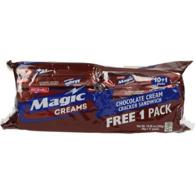 Magic Creams Krekry s náplní s příchutí čokolády Chococreams 308 g – Hledejceny.cz