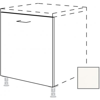 Naturel Dvířka spodní Erika24 na myčku 60x72x1,6 cm bílá lesk 450.GSBD60I – Zbozi.Blesk.cz