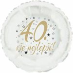 Balonky.cz 40. narozeniny balónek kruh – Zboží Dáma