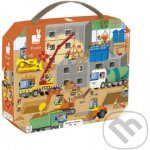 Janod Na stavbě 36 dílků – Sleviste.cz