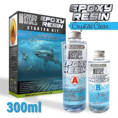 Green Stuff World Epoxy Resin Crystal Clear 300ml – Zboží Živě