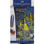 Faber-Castell Creative studio, sada olejových pastelů, metalické, 12 ks 127014 – Hledejceny.cz