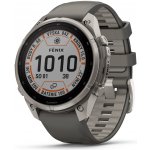 Garmin Fenix 9 Pro 47 mm Solar inReach Titanium Pebble Gray/Silver Gray 010-04338-01 – Zboží Živě