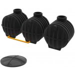 Plastsvar plastová jímka SMART 15 m3 15000 l 3x 5000 l – Zbozi.Blesk.cz
