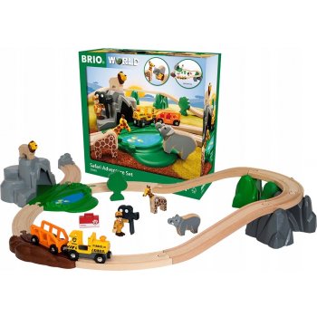 Brio 33960 Vláčkodráha Safari sada