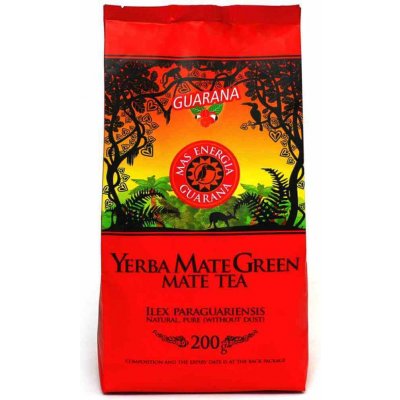 Maté Green Yerba Mate Mas energia Guarana 200 g – Sleviste.cz