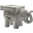 Indie Svícen slon pro štěstí 9 x 6 cm