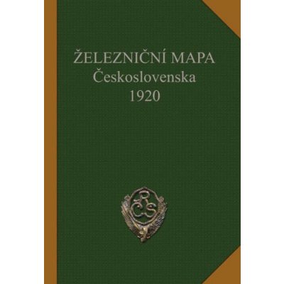 Železniční mapa Československa 1920 – Zboží Mobilmania