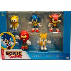 Jakks Pacific Sonic The Hedgehog Classic Toy Set 5 Pack Tails