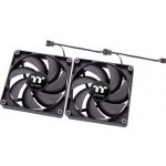 Thermaltake CT120 PC Cooling Fan (2-Fan Pack) CL-F147-PL12BL-A – Zboží Živě
