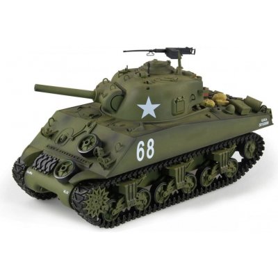 IQ models Tank Sherman M4A3 BB+IR 2.4 GHz RTR 1:16 – Zboží Mobilmania