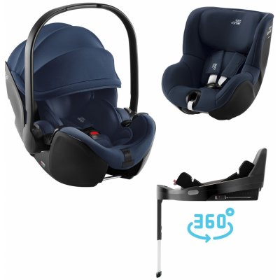 BRITAX RÖMER set Baby-Safe Pro + Vario Base 5Z + Dualfix 5z 2024 Night Blue – Zboží Dáma