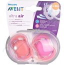 Avent šidítko Ultra Air pink 2 ks