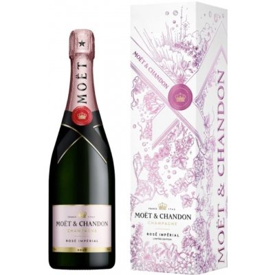 Moët & Chandon Brut Rosé Impérial End of Year 12,5% 0,75 l (karton) – Zboží Mobilmania