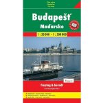 Plán města Budapešť + Maďarsko 1:20 000/1:500 000 – Hledejceny.cz