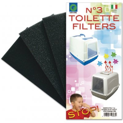 Georplast Filtr náhradní do WC 3 ks – Zboží Dáma