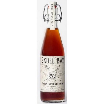 Skull Bay Dark Spiced 37,5% 0,5 l (holá láhev) – Hledejceny.cz