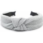 Třpytivá čelenka s uzlem zlatá – Zboží Dáma