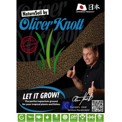 Oliver Knott Nature Soil hnědý normal 4-5 mm 3 l – Zboží Mobilmania
