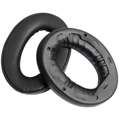 eses náušníky pro sluchátka Sony WH-1000XM4 černé kožené – Sleviste.cz