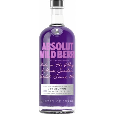 Absolut Wild Berry 38% 0,7 l (holá láhev) – Zbozi.Blesk.cz