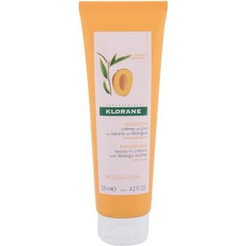 Klorane Mangue bezoplachový krém pro výživu a hydrataci Leave-in Cream with Mango Butter 125 ml